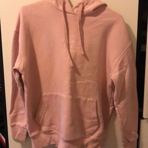 Pink hoodie